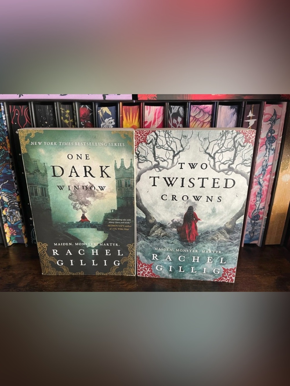 Rachel Gillig's One Dark Window and Two Twisted Crowns bundle